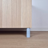 Furniture legs STRIPES | light blue