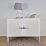 Furniture legs STRIPES | light blue