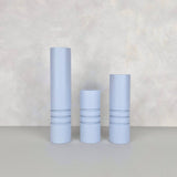Furniture legs STRIPES | light blue