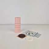 Furniture legs STRIPES | light pink
