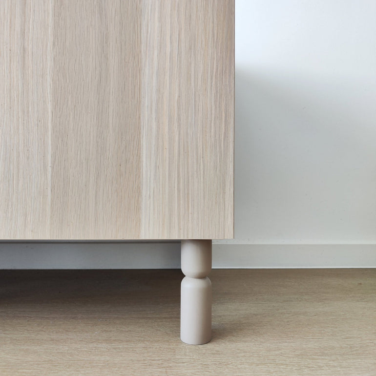 Modern beige leg for furniture