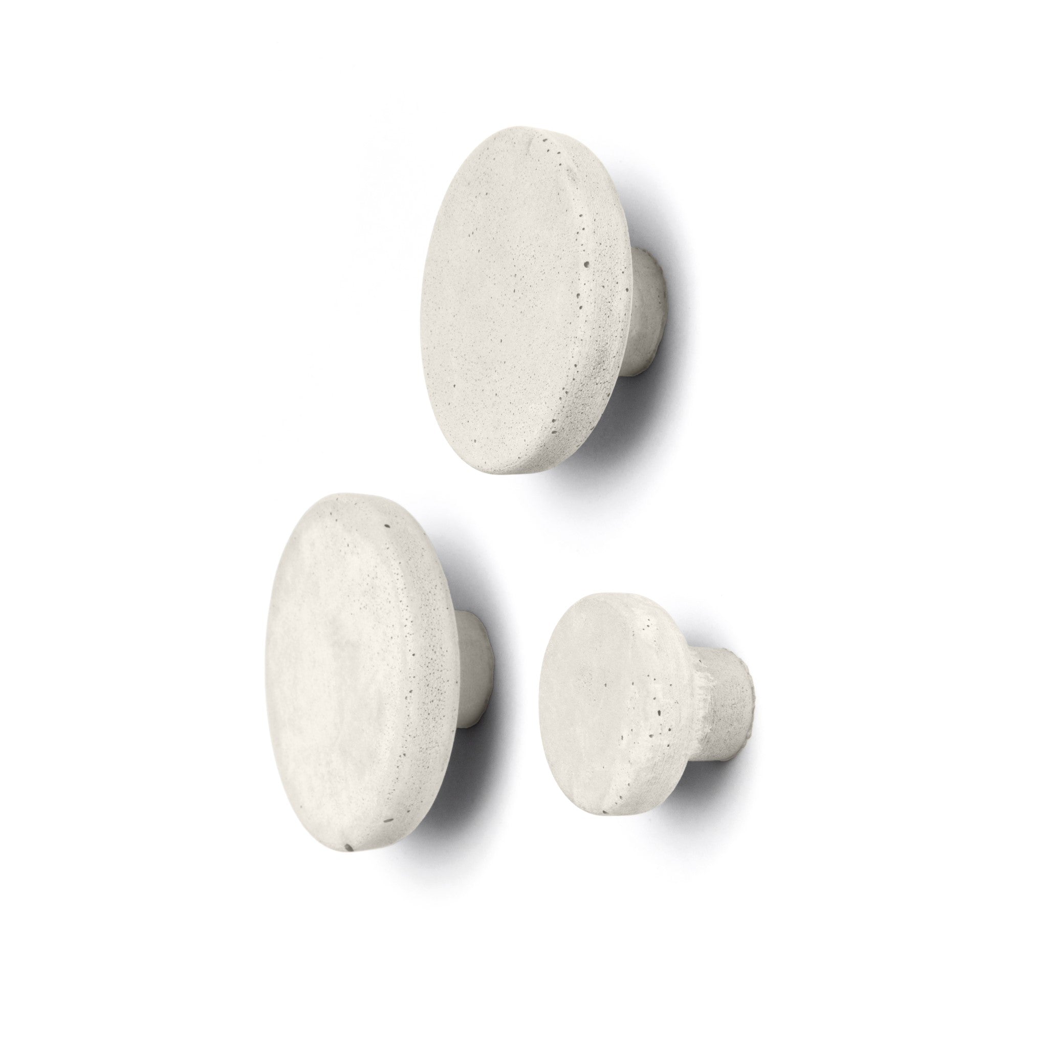 Ivory color round knobs