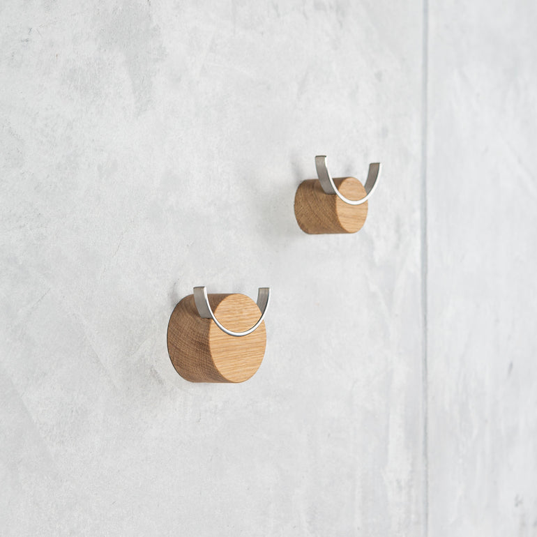 Wooden wall hooks 