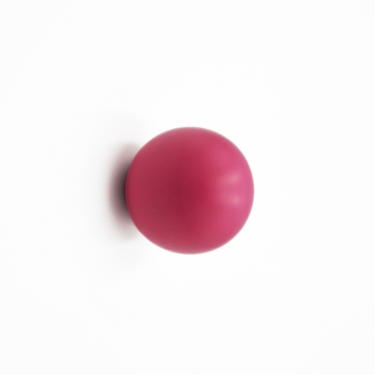 Pink round knob