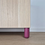Furniture legs ARC | plum