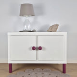Furniture legs STRIPES | plum