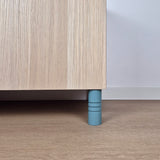 Furniture legs STRIPES | turquoise