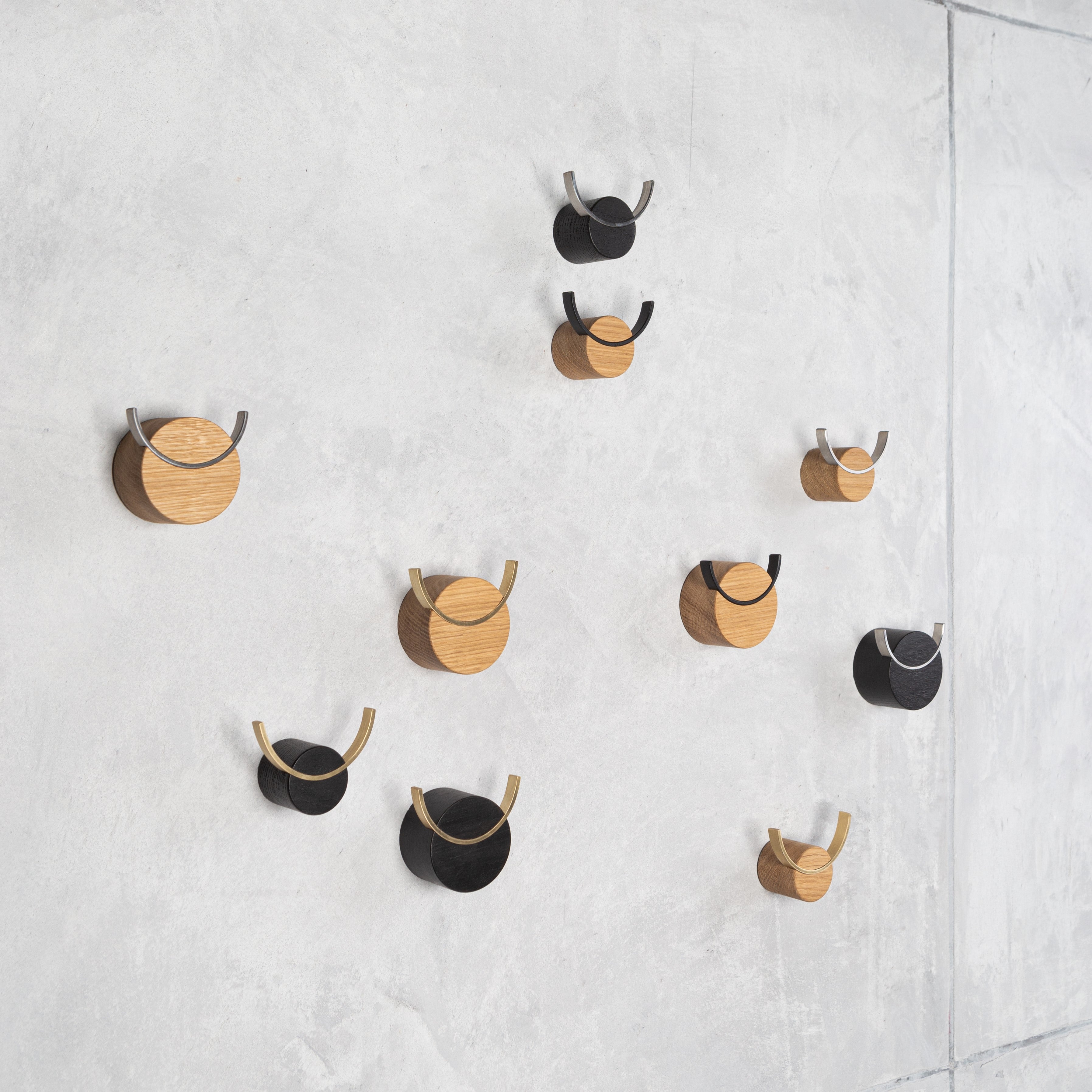 Modern design wall hooks