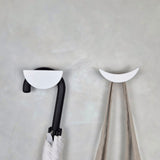 Wall hook MOON | white