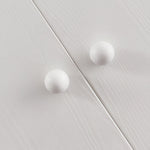 White knobs for IKEA furniture
