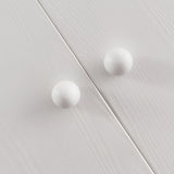 White knobs for IKEA furniture