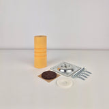 Furniture legs STRIPES | yellow