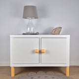 Furniture legs STRIPES | yellow