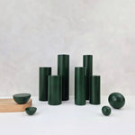 dark green furniture hardware