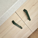 forest green handles
