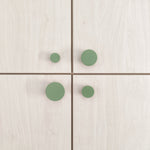 Green cabinet knobs