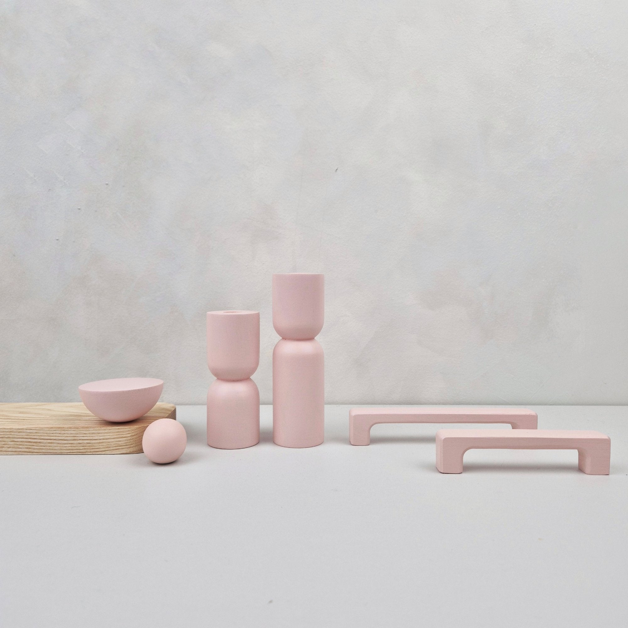light pink furniture hardware