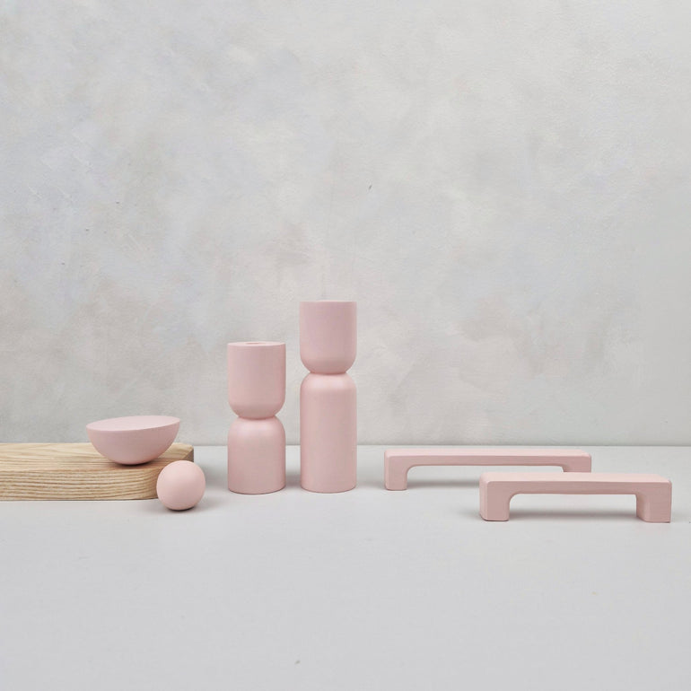 light pink furniture hardware