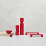 red furniture hardware