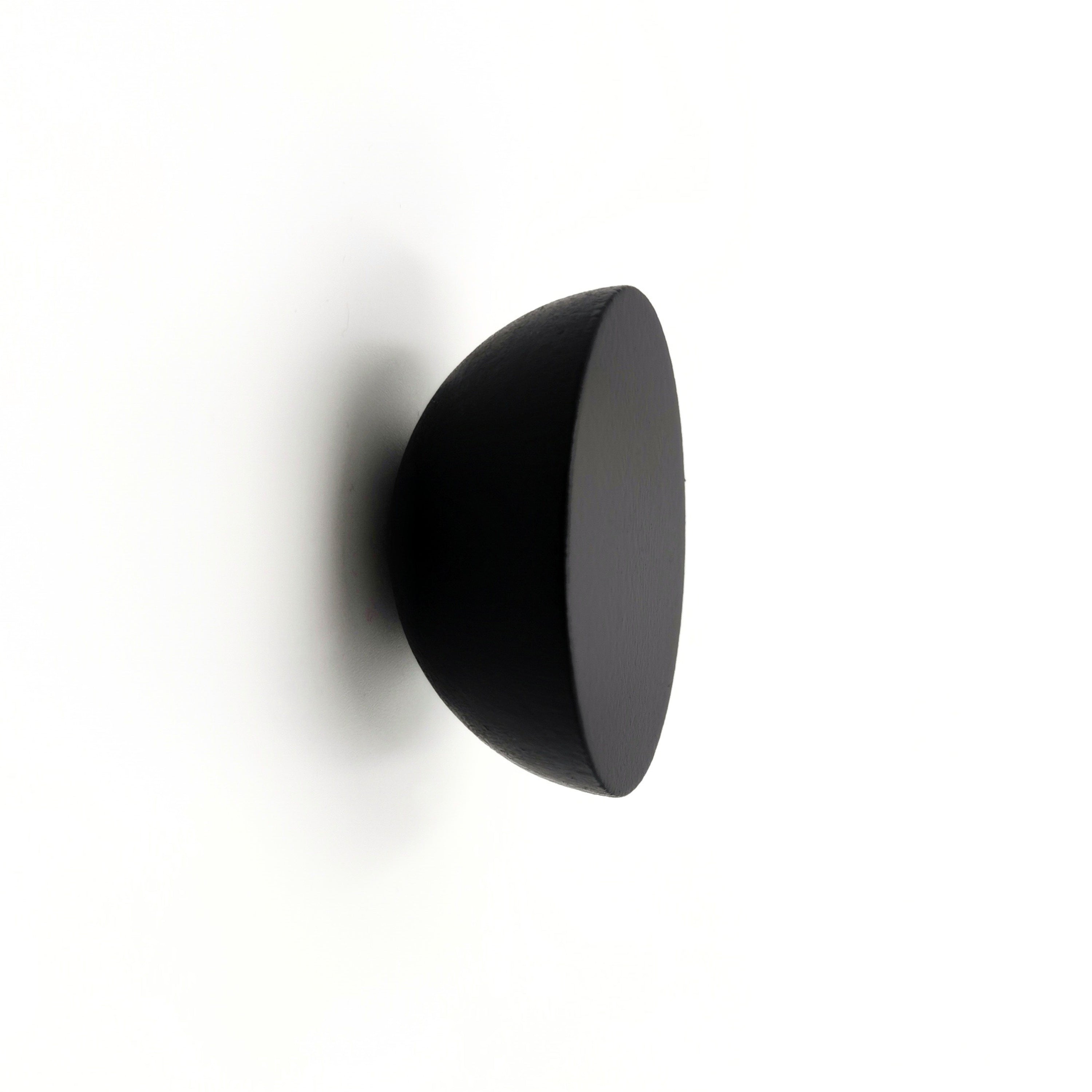 Round flat knob for furniture