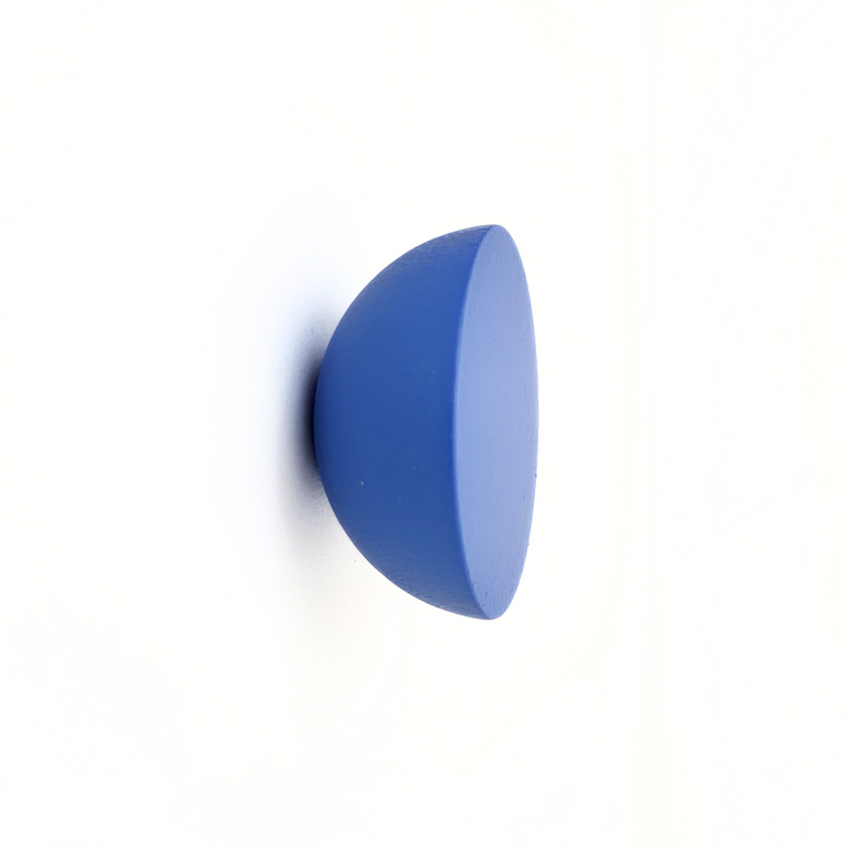 Blue cabinet knob