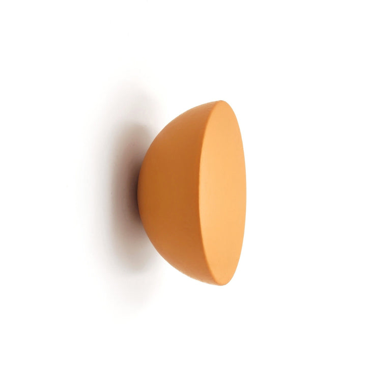 Orange cabinet knob