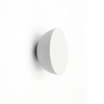 Round white knob