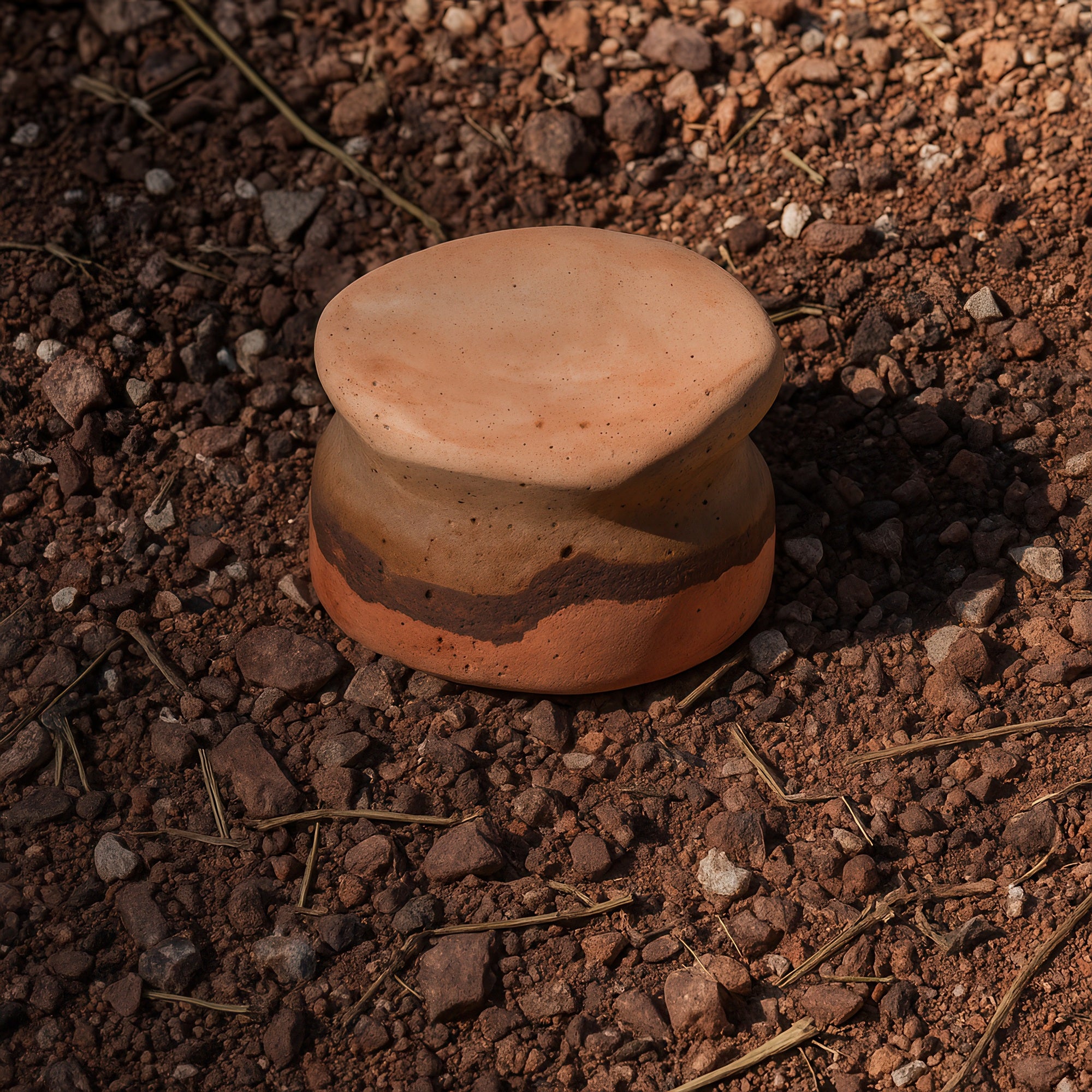 Strata concrete knob 