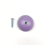 Flat round knob BALANCE | purple